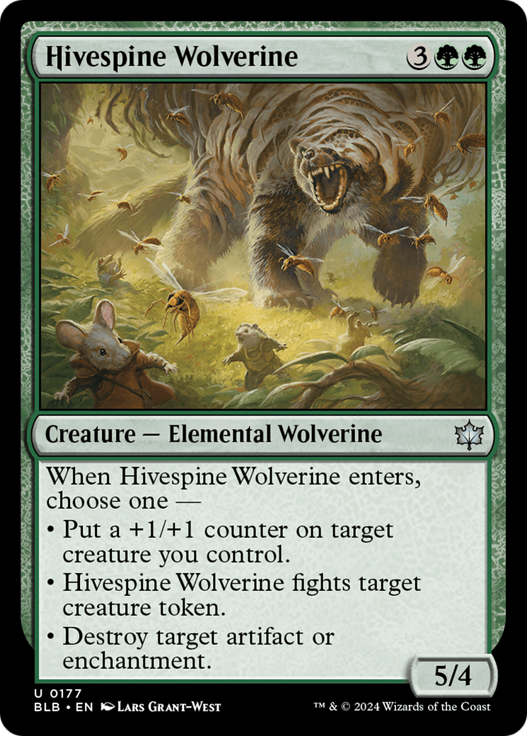 Hivespine Wolverine [BLB-177]