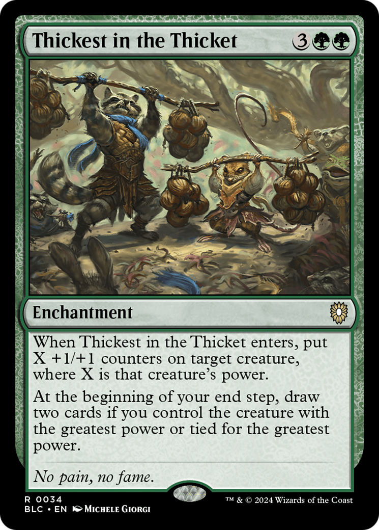 Thickest in the Thicket [BLC-34]