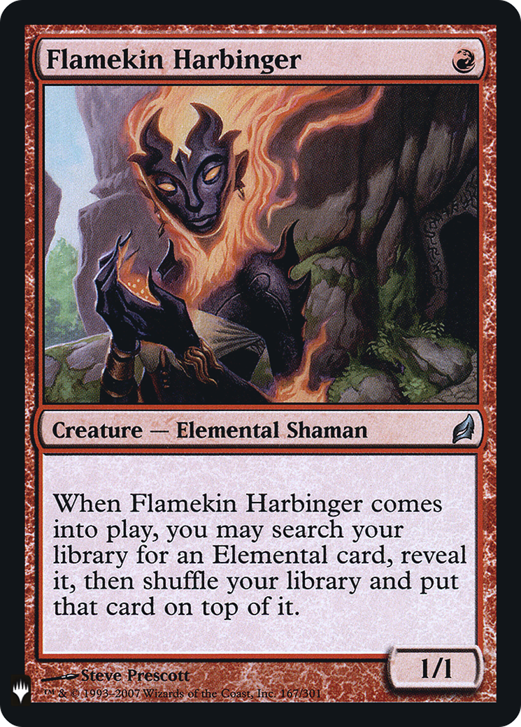 Flamekin Harbinger [PLST-LRW-167]