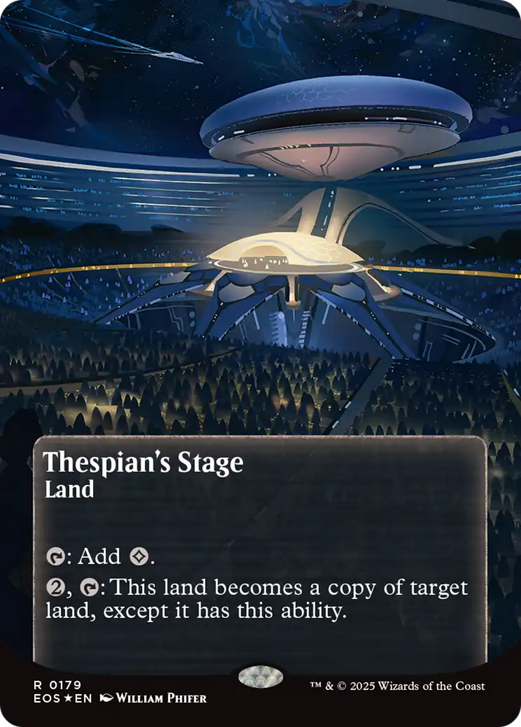 Thespian's Stage - Borderless - Galaxy Foil - Full Art [EOS-179]