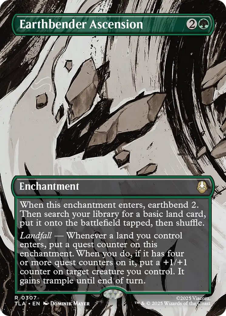 Earthbender Ascension - Borderless - Full Art [TLA-307]