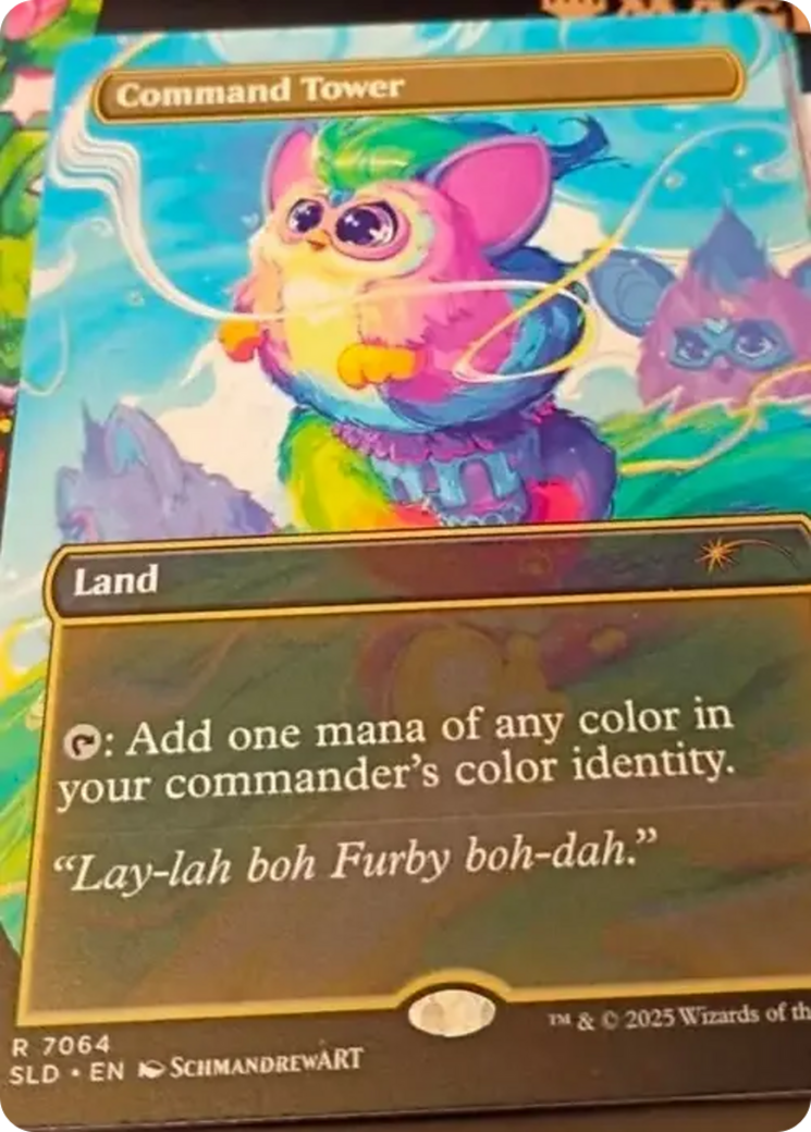 Command Tower - Borderless - Full Art [SLD-7064]