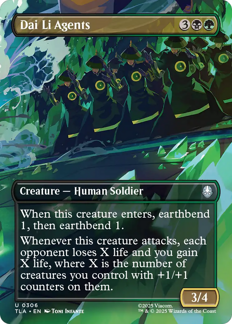 Dai Li Agents - Borderless - Full Art [TLA-306]