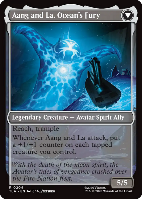Aang, Swift Savior // Aang and La, Ocean's Fury [TLA-204]