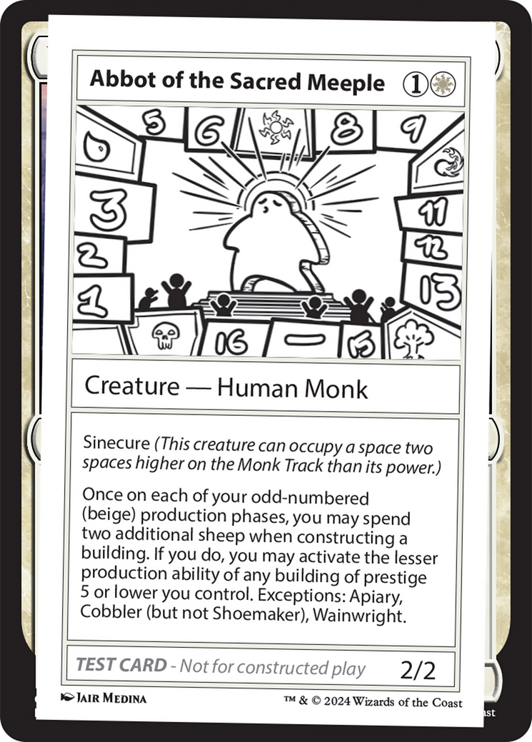 Abbot of the Sacred Meeple [MB2-507]
