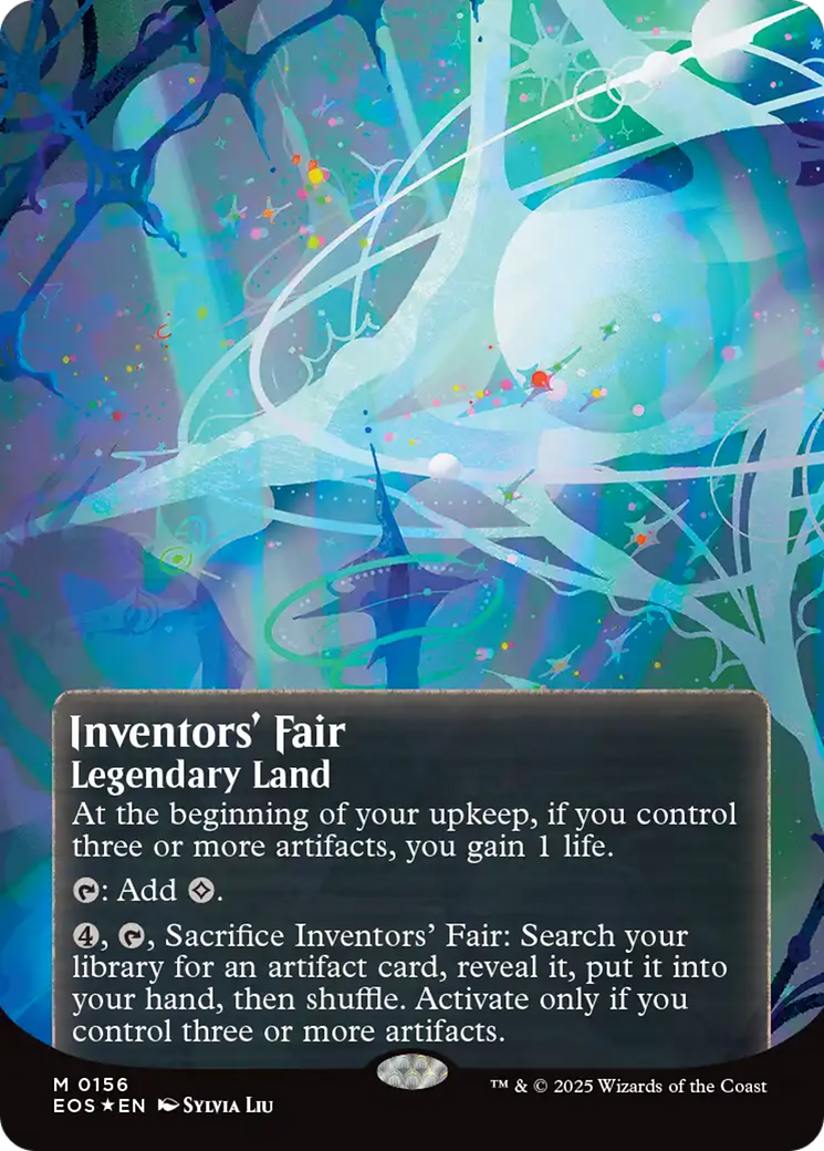 Inventors' Fair - Borderless - Galaxy Foil - Full Art [EOS-156]