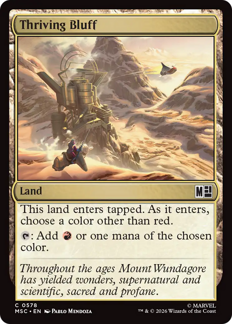 Thriving Bluff [MSC-578]
