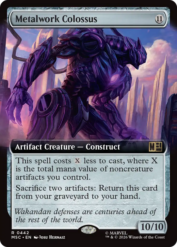 Metalwork Colossus - Extended Art [MSC-442]