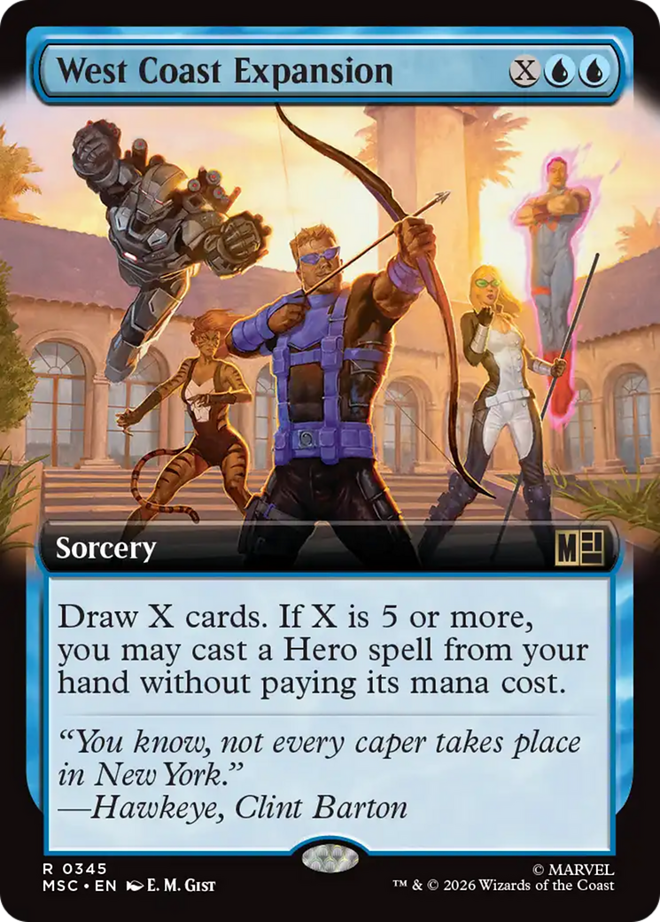 West Coast Expansion - Extended Art [MSC-345]