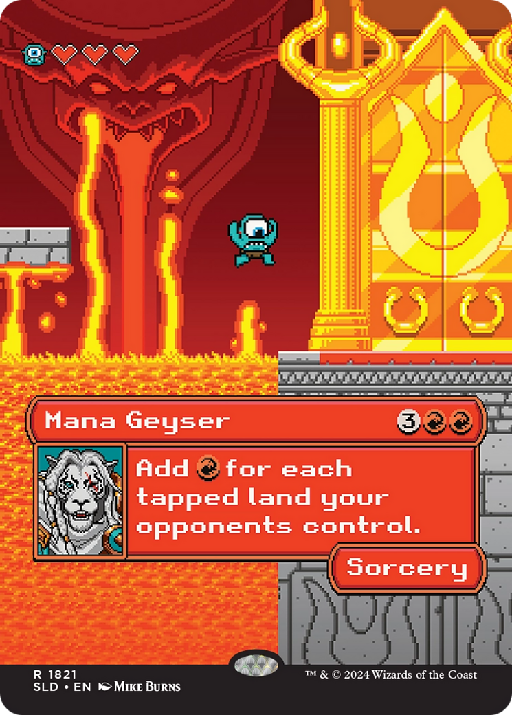 Mana Geyser - Borderless [SLD-1821]