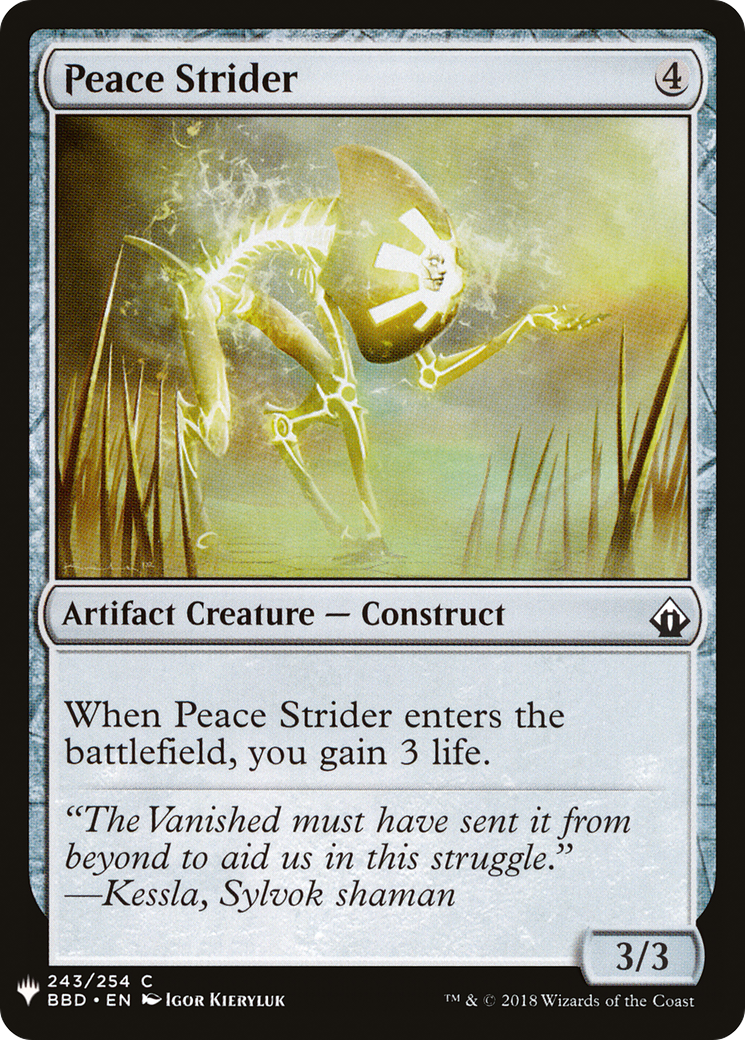 Peace Strider [PLST-BBD-243]