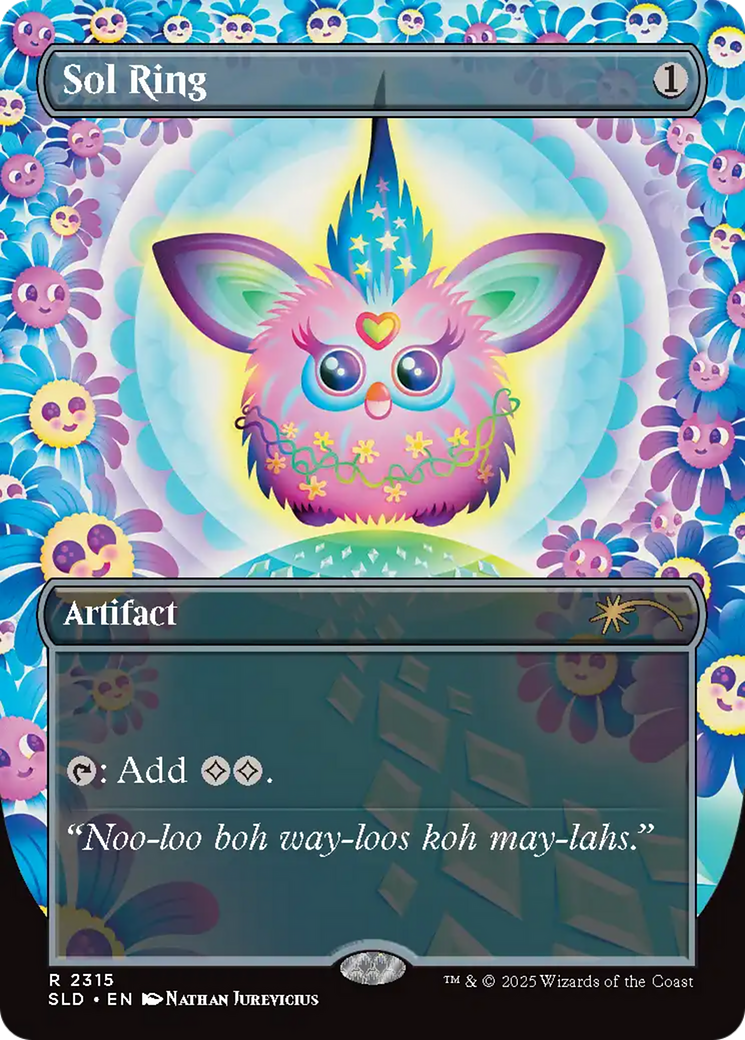 Sol Ring - Borderless - Full Art [SLD-2315]