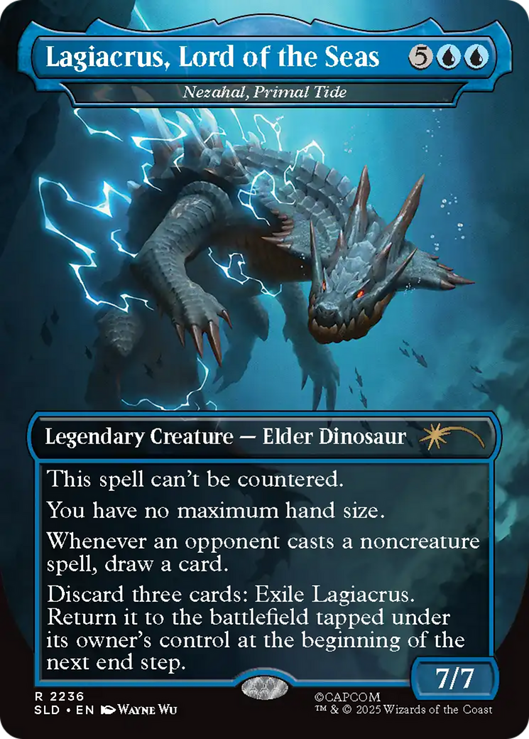 Nezahal, Primal Tide - Borderless - Full Art [SLD-2236]