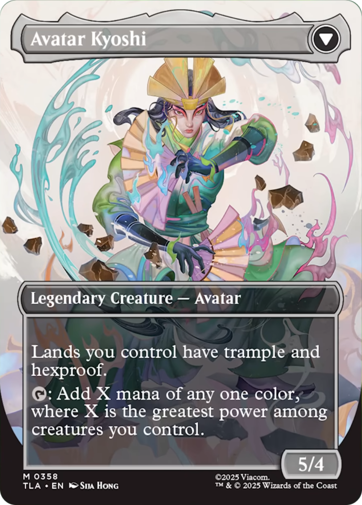 The Legend of Kyoshi // Avatar Kyoshi - Borderless - Full Art [TLA-358]
