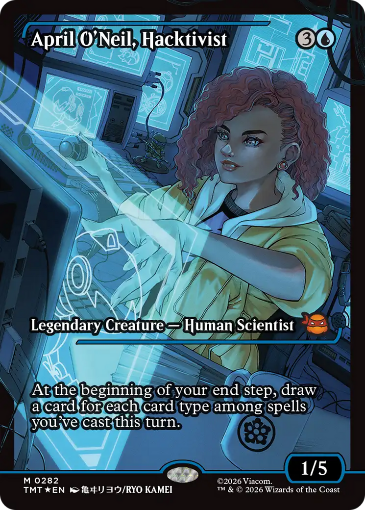 April O'Neil, Hacktivist [TMT-282]