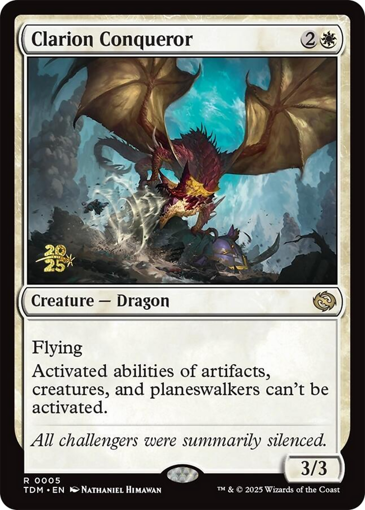Clarion Conqueror - Prerelease Promo [PTDM-5s]