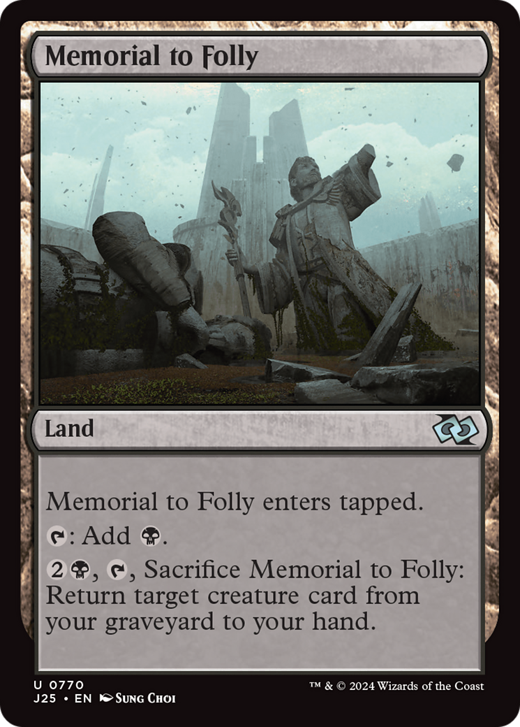 Memorial to Folly [J25-770]