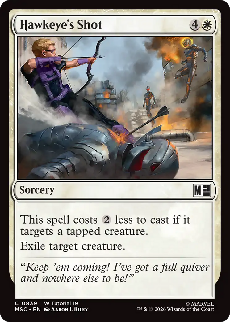 Hawkeye's Shot [MSC-839]
