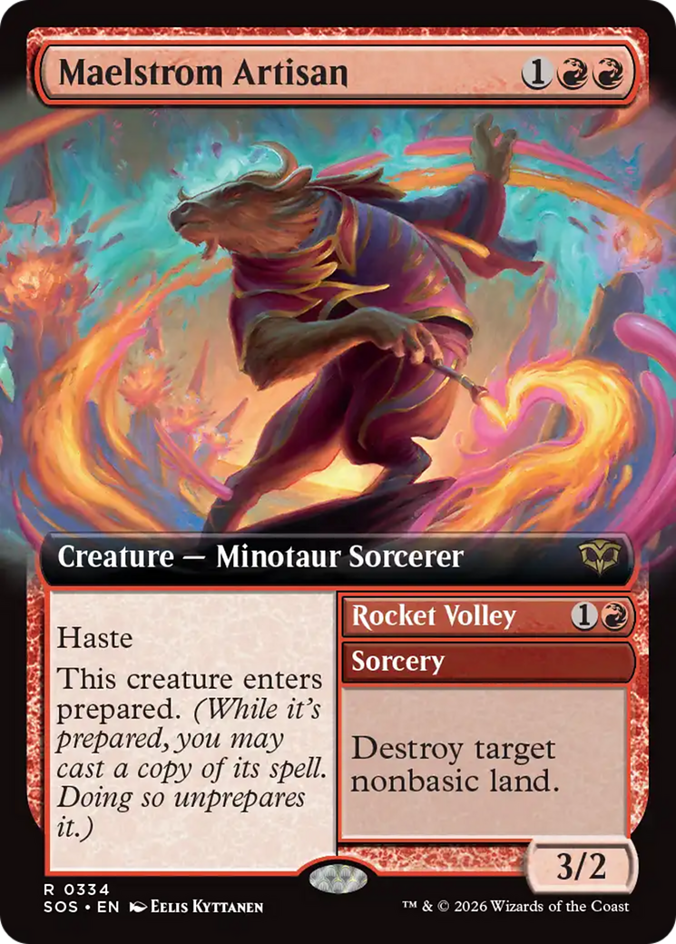 Maelstrom Artisan // Rocket Volley - Extended Art [SOS-334]