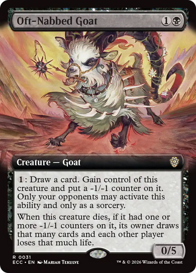Oft-Nabbed Goat - Extended Art [ECC-31]