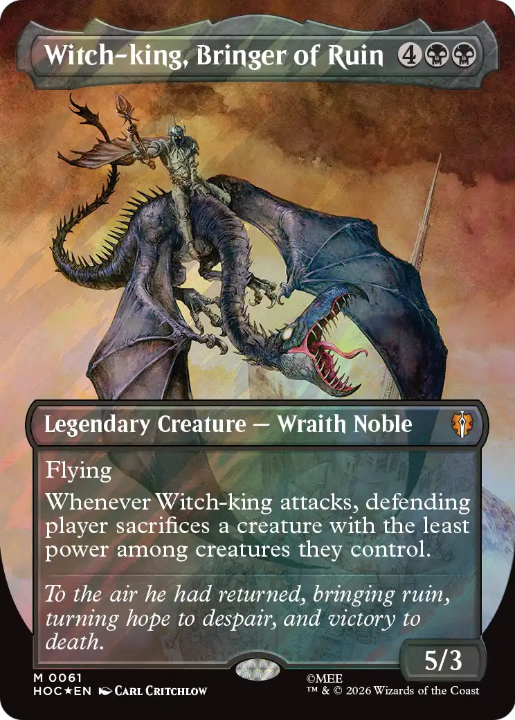 Witch-king, Bringer of Ruin [HOC-61]