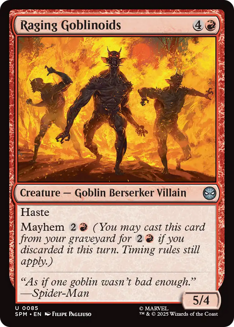Raging Goblinoids [SPM-85]