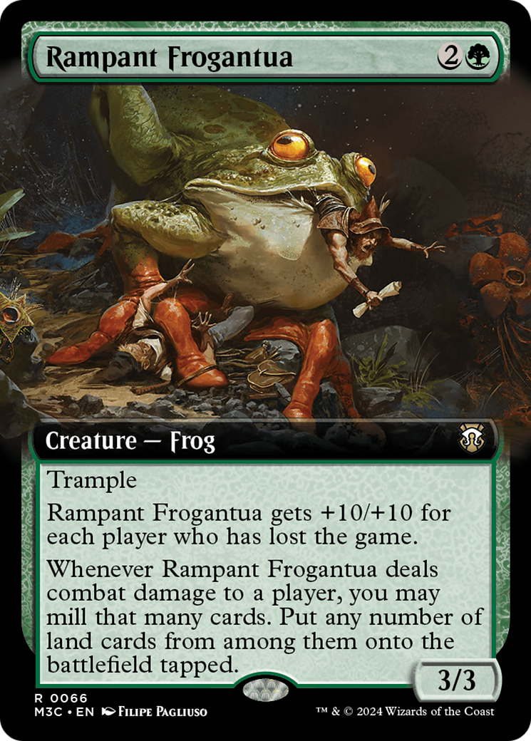 Rampant Frogantua - Extended Art [M3C-66]