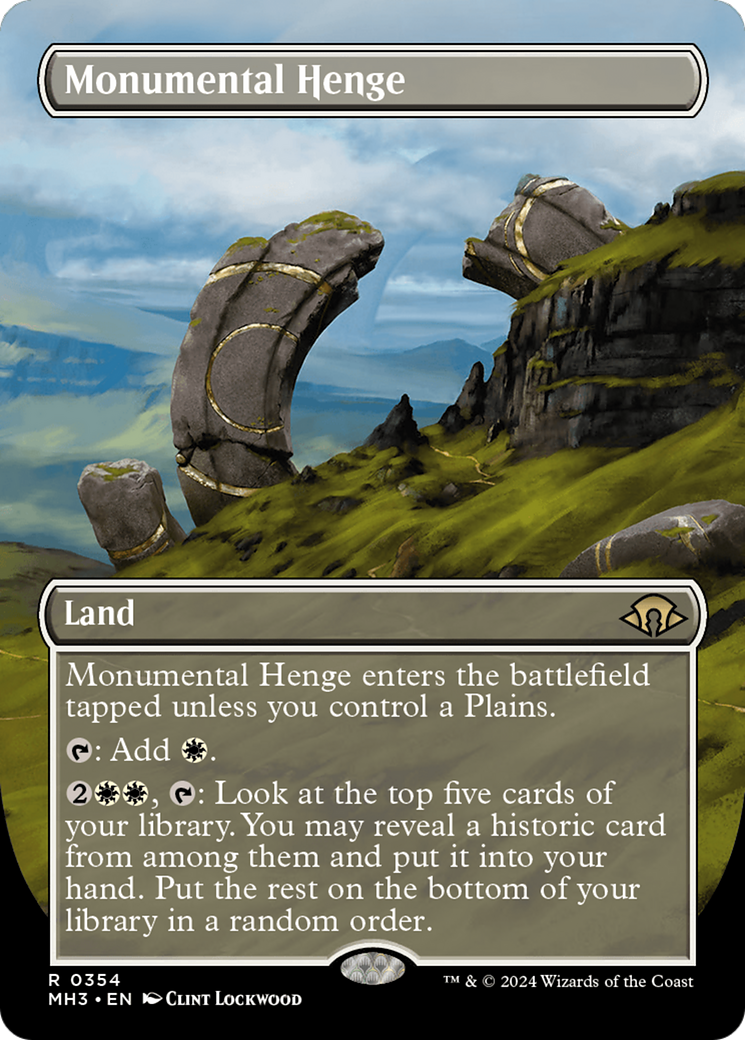 Monumental Henge - Borderless [MH3-354]