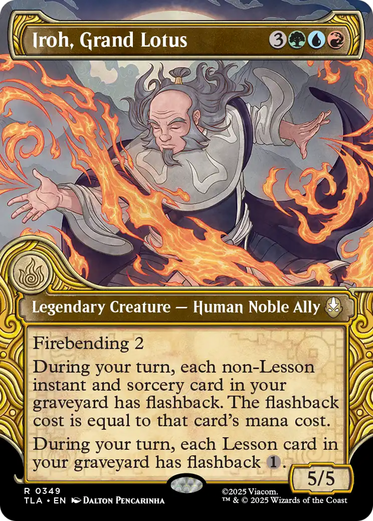Iroh, Grand Lotus - Borderless - Showcase [TLA-349]