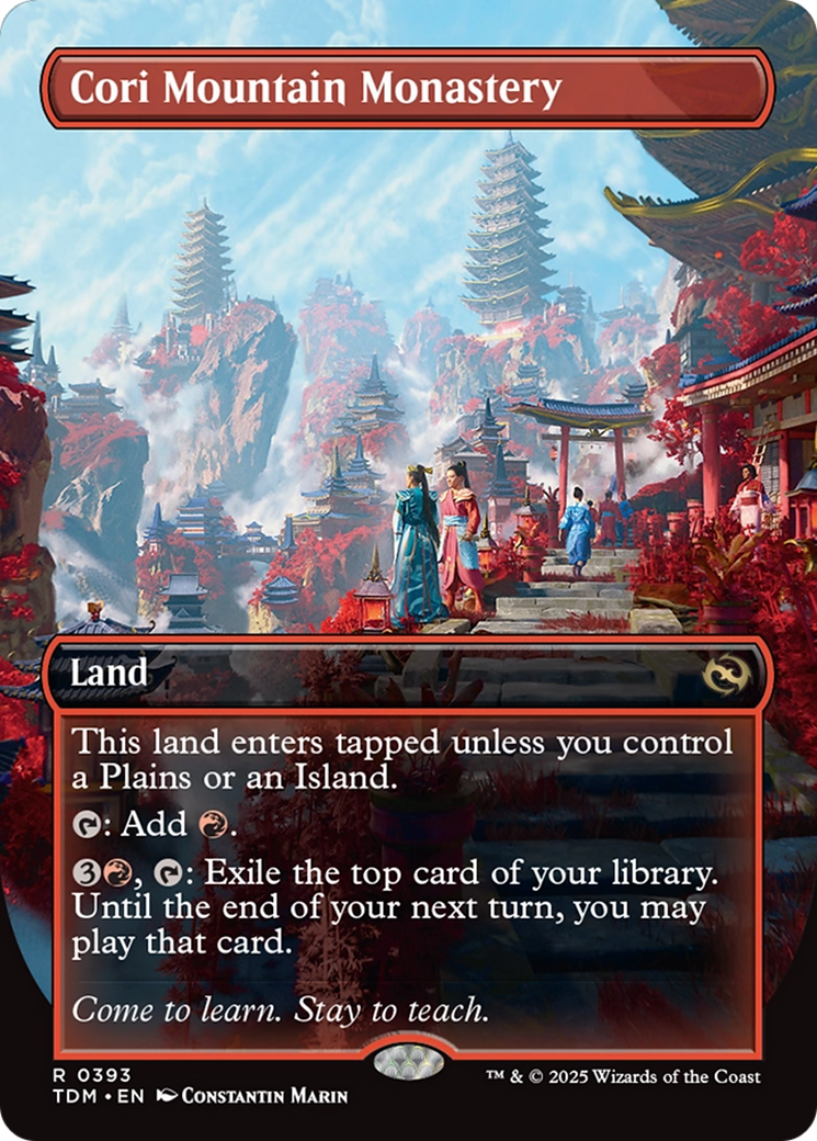 Cori Mountain Monastery - Borderless - Full Art [TDM-393]