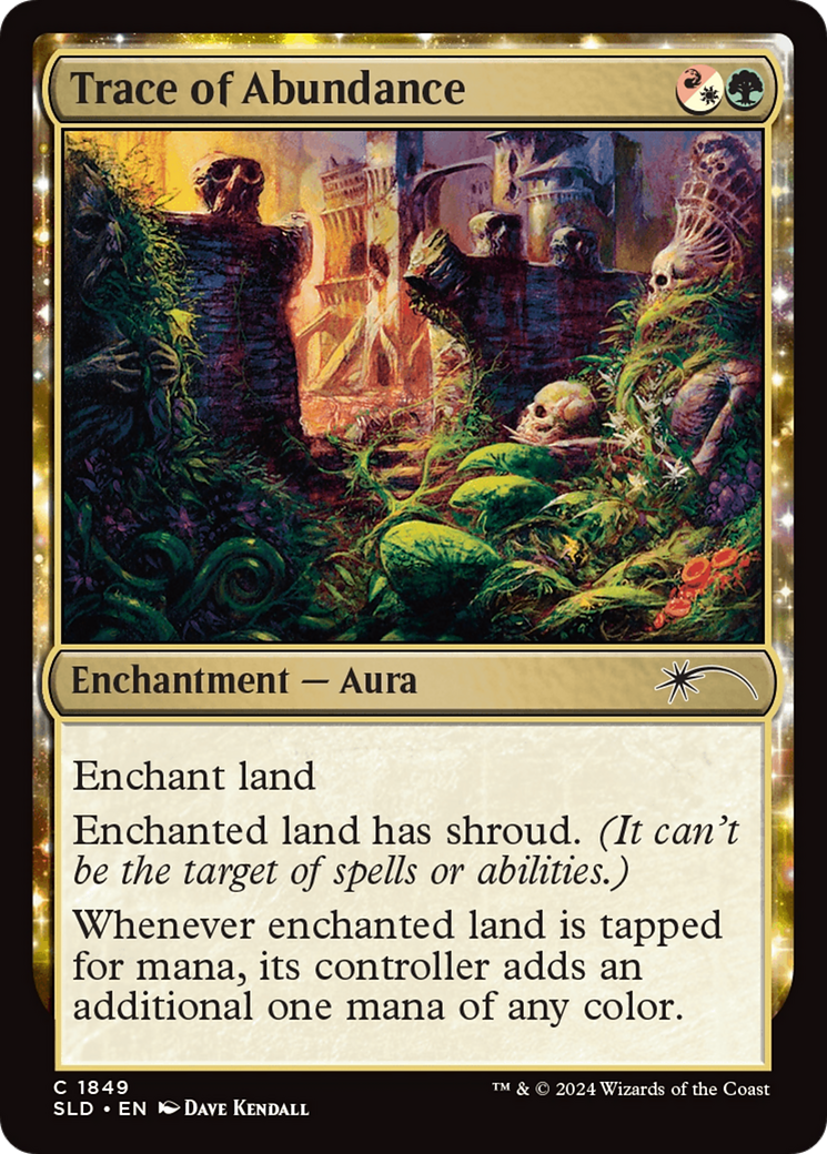 Trace of Abundance [SLD-1849]