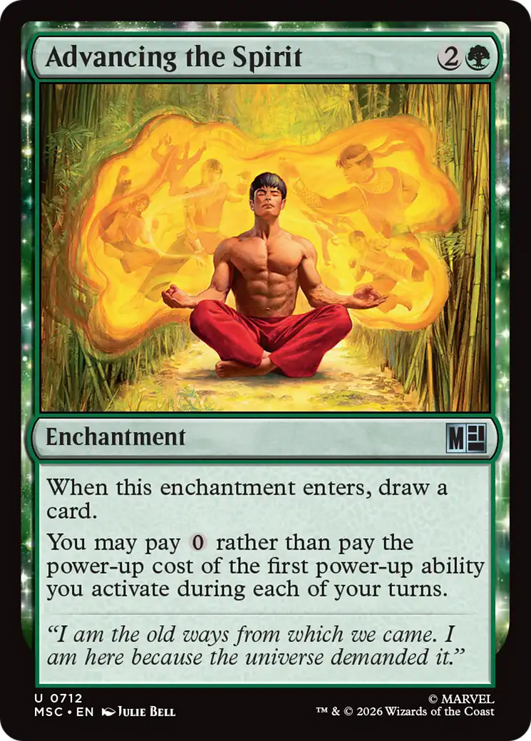 Advancing the Spirit [MSC-712]