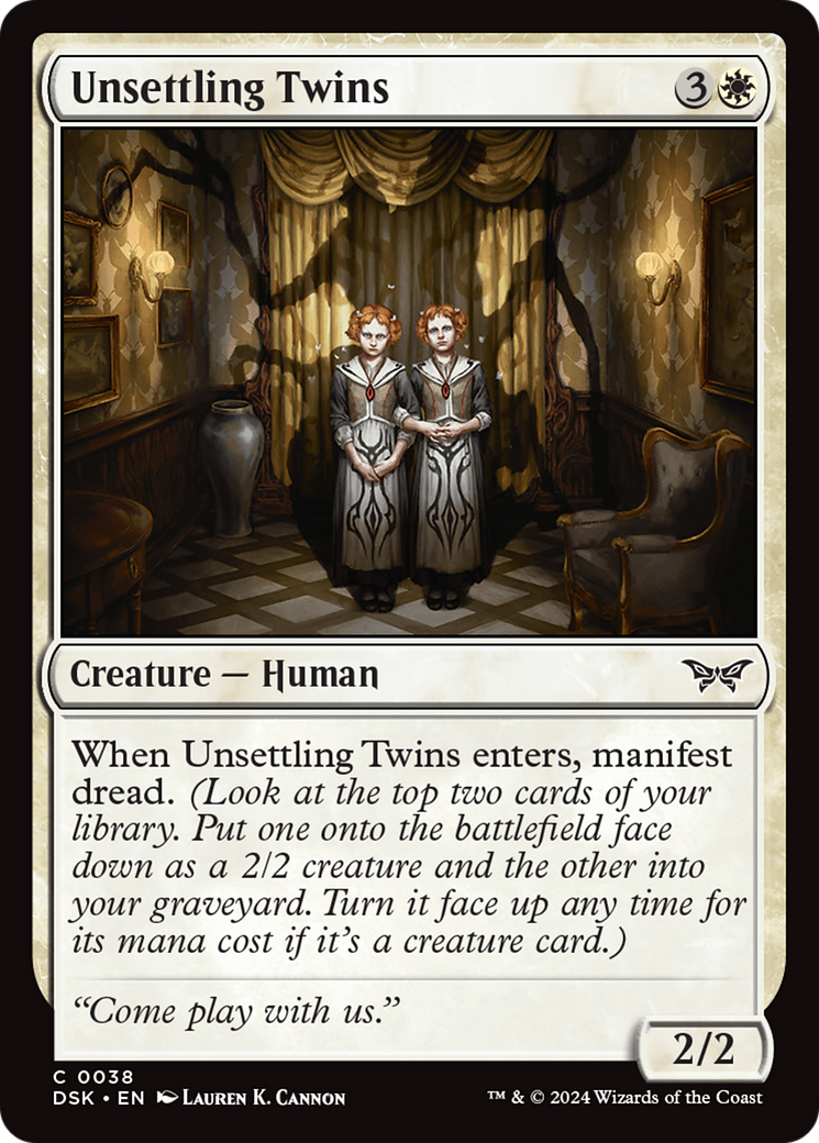 Unsettling Twins [DSK-38]