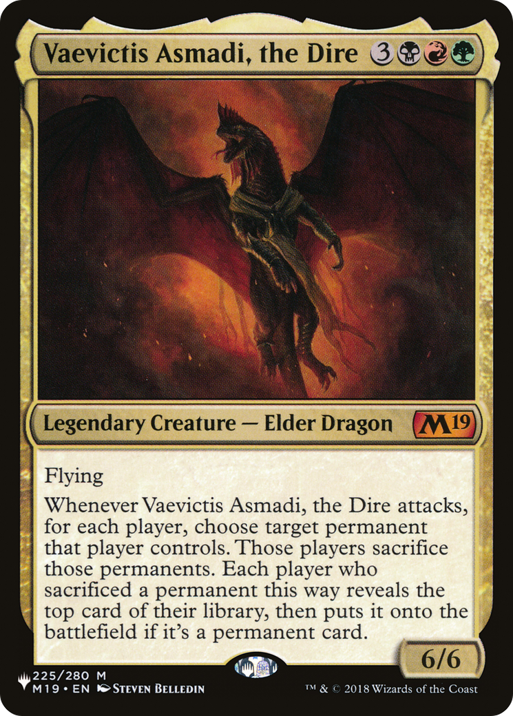 Vaevictis Asmadi, the Dire [PLST-M19-225]