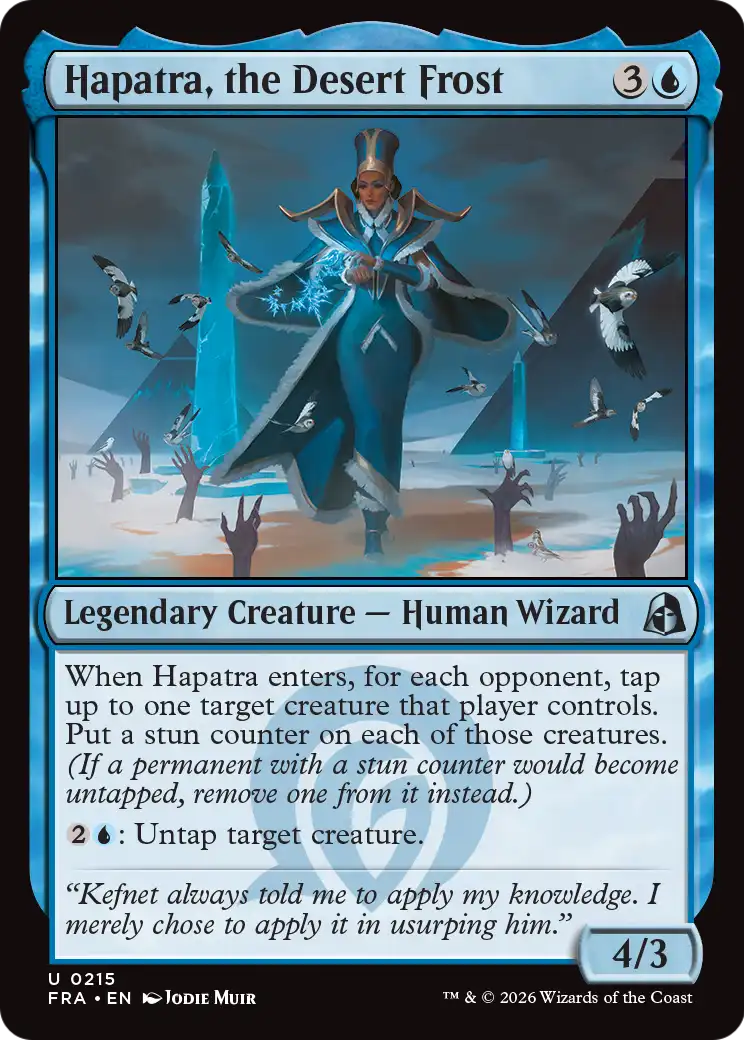 Hapatra, the Desert Frost [FRA-215]