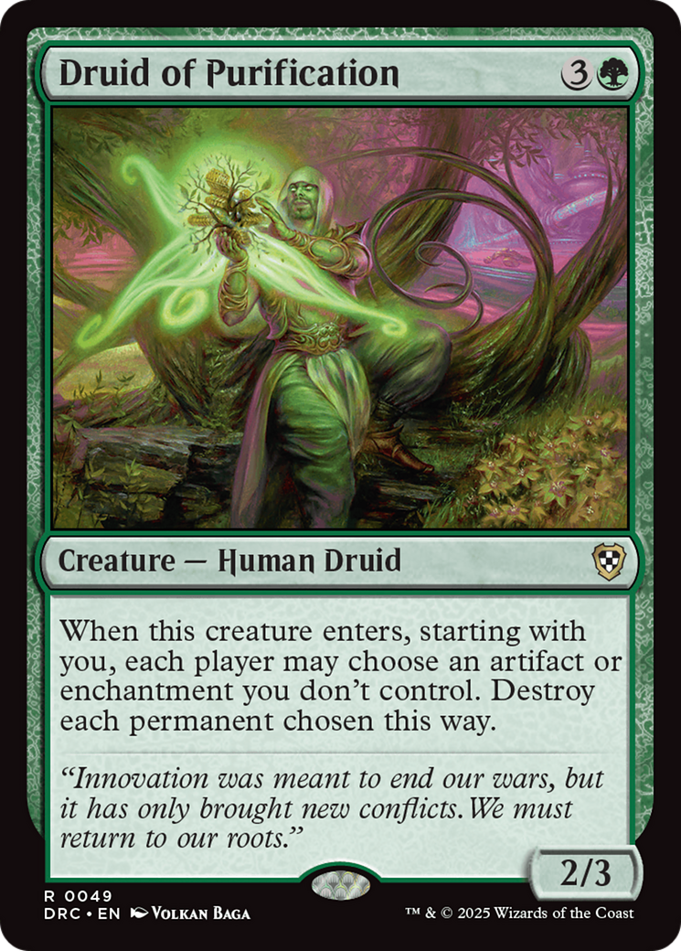 Druid of Purification [DRC-49]