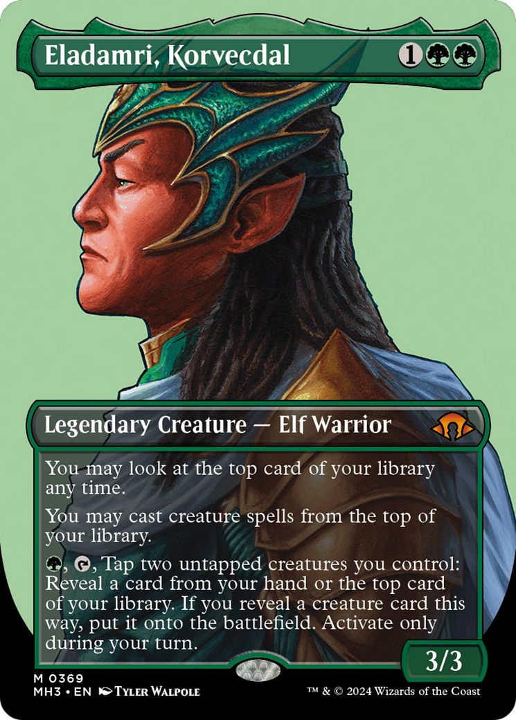 Eladamri, Korvecdal - Borderless [MH3-369]