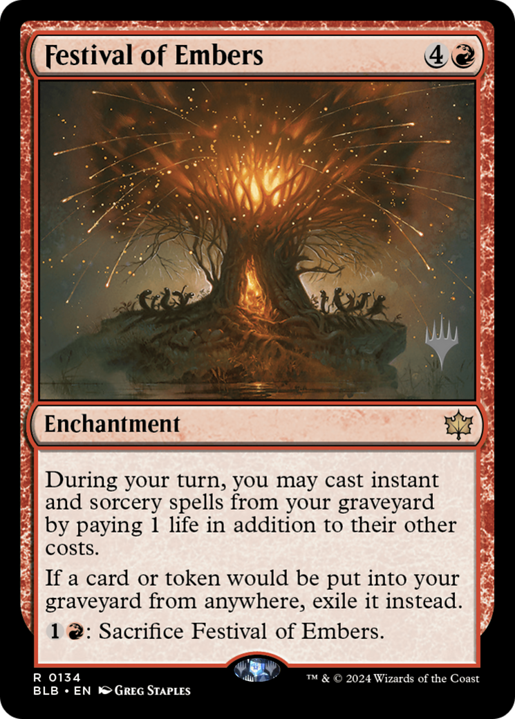 Festival of Embers - Promo Pack [PBLB-134p]