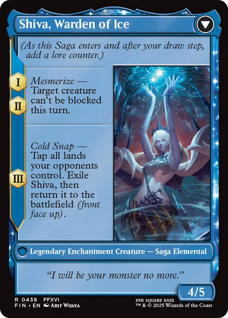 Jill, Shiva's Dominant // Shiva, Warden of Ice - Extended Art [FIN-438]