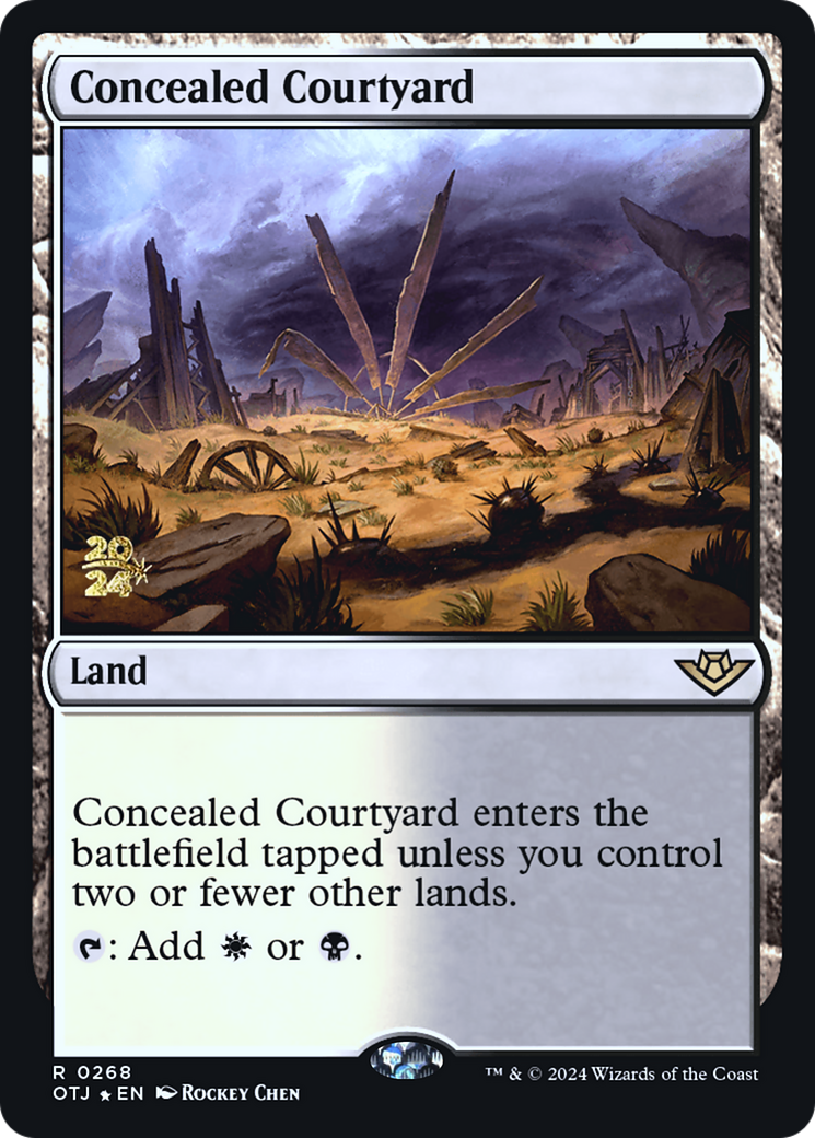 Concealed Courtyard - Prerelease Promo [POTJ-268s]