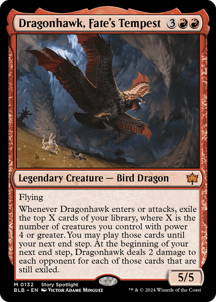 Dragonhawk, Fate's Tempest [BLB-132]
