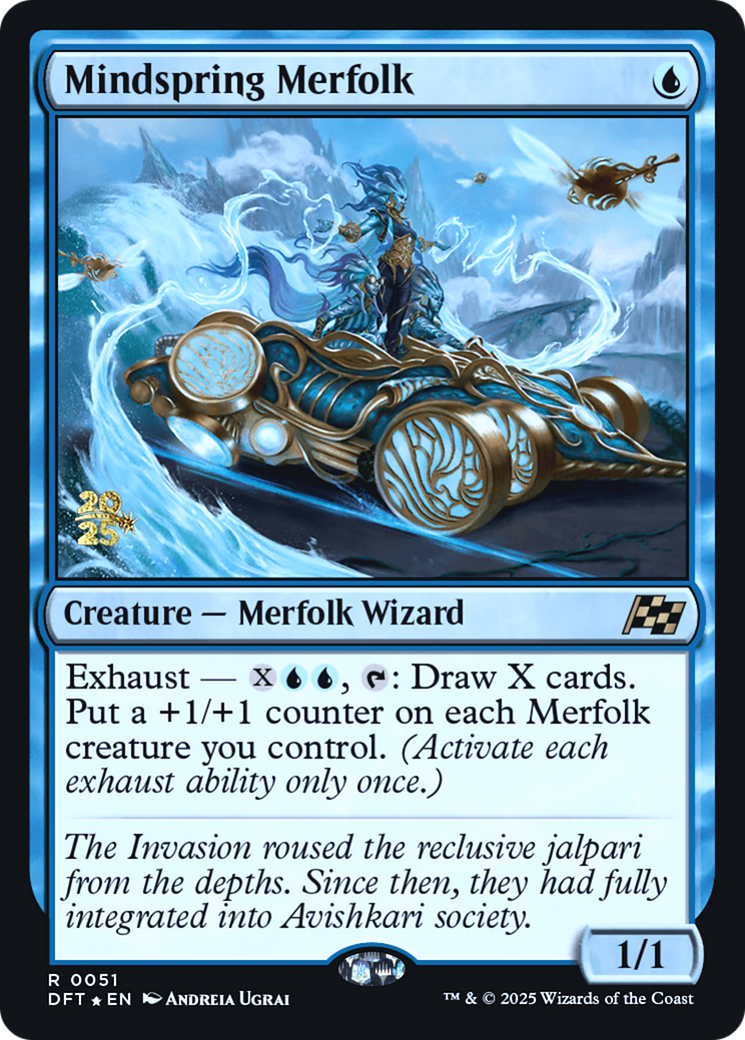 Mindspring Merfolk - Prerelease Promo [PDFT-51s]