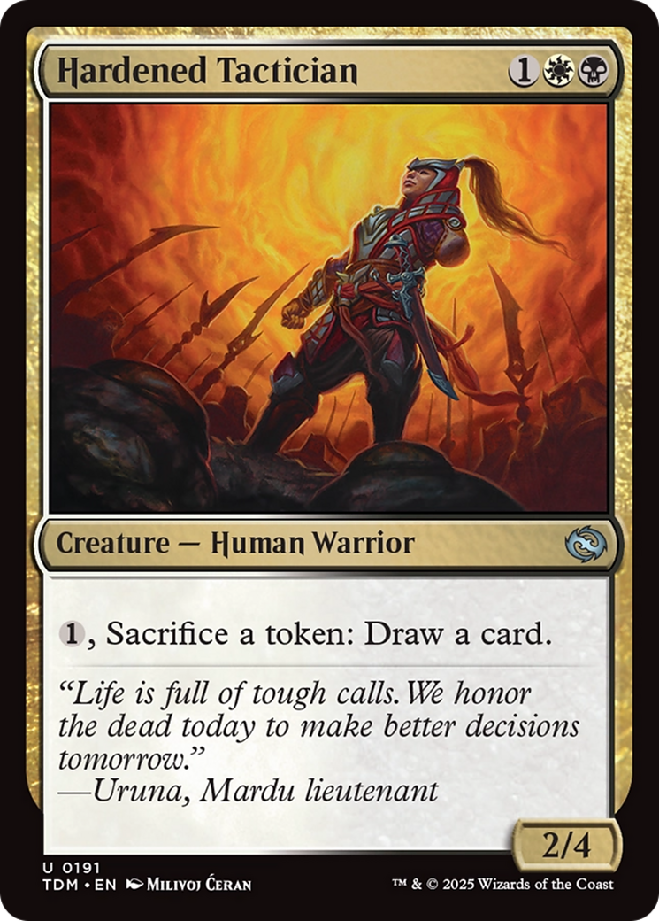 Hardened Tactician [TDM-191]