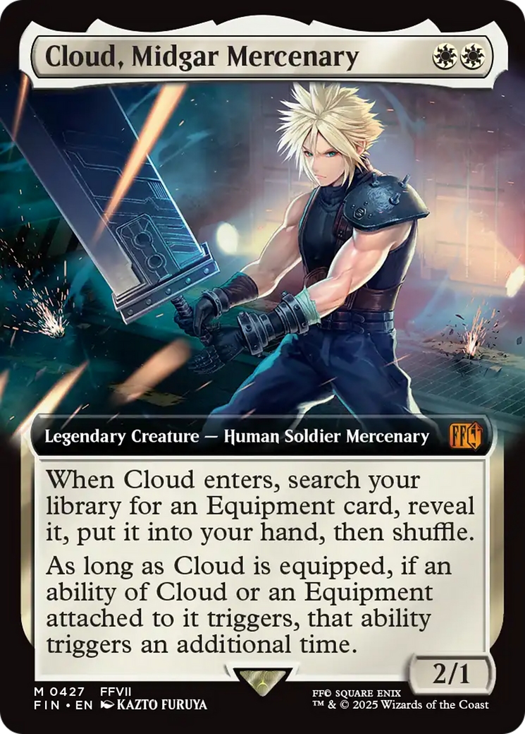 Cloud, Midgar Mercenary - Extended Art [FIN-427]