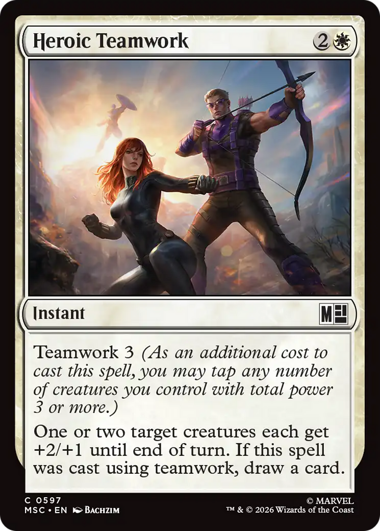 Heroic Teamwork [MSC-597]