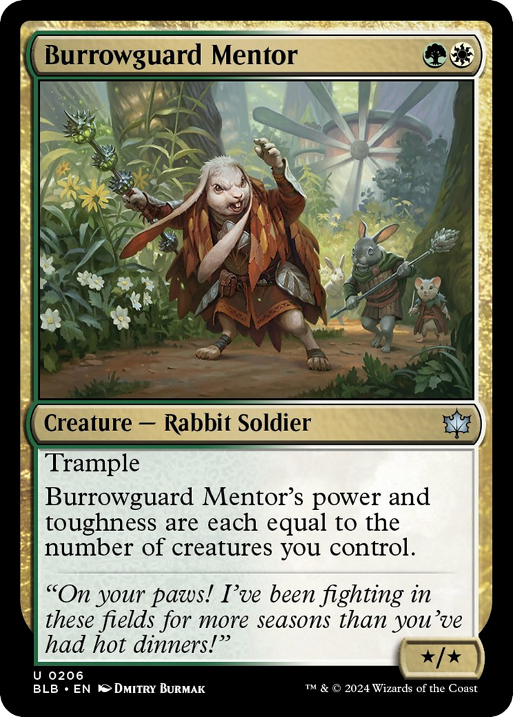 Burrowguard Mentor [BLB-206]