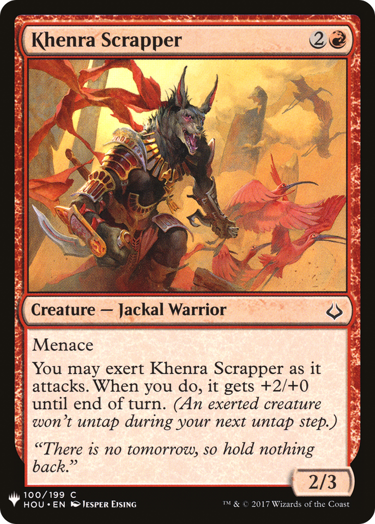 Khenra Scrapper [PLST-HOU-100]
