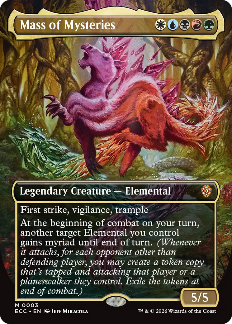 Mass of Mysteries - Borderless - Full Art [ECC-3]