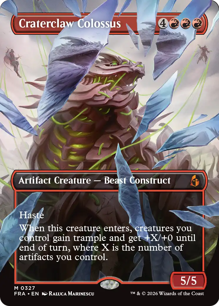 Craterclaw Colossus - Borderless [FRA-327]