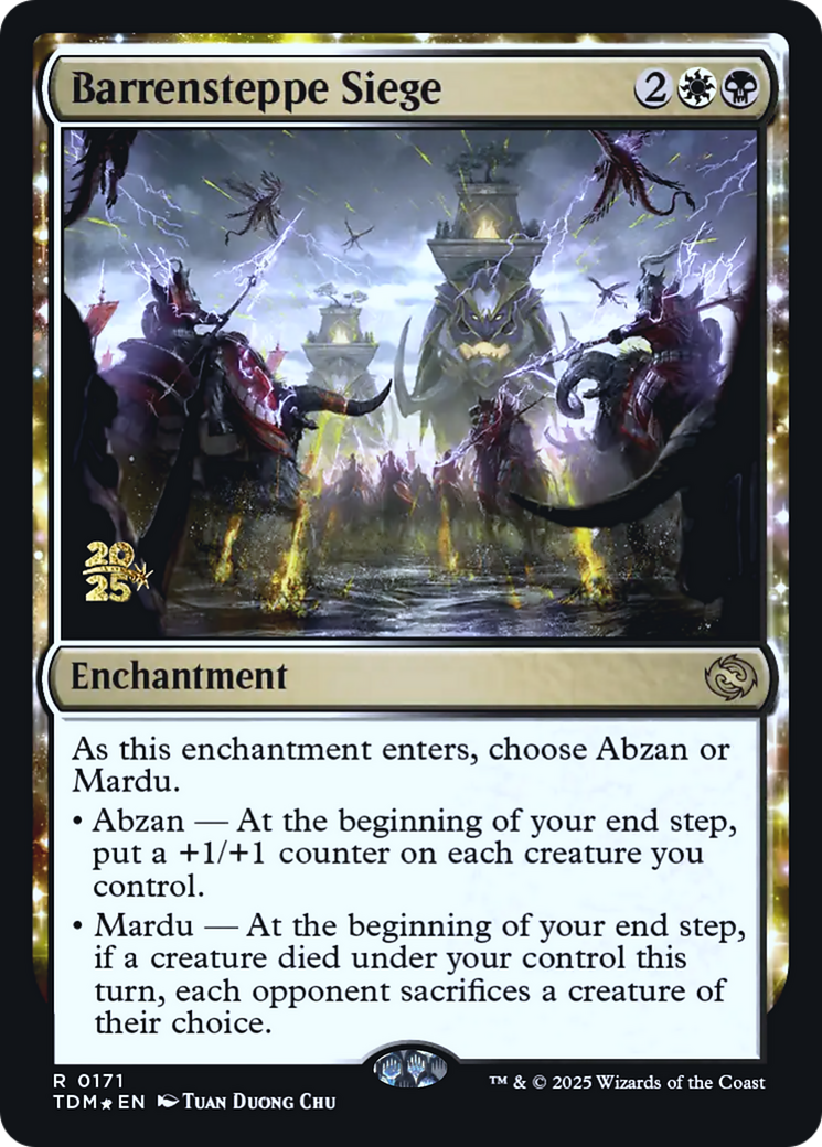Barrensteppe Siege - Prerelease Promo [PTDM-171s]